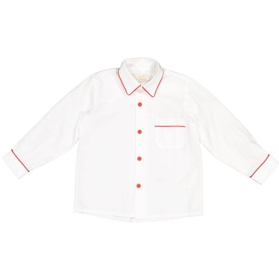 Red Trim Boy Shirt