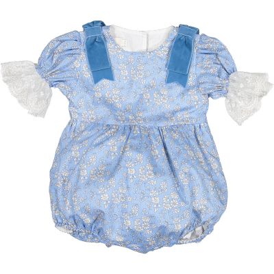 Icy Liberty Flowers Romper