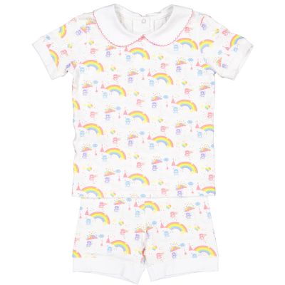 Life on a Rainbow Girl Pajama