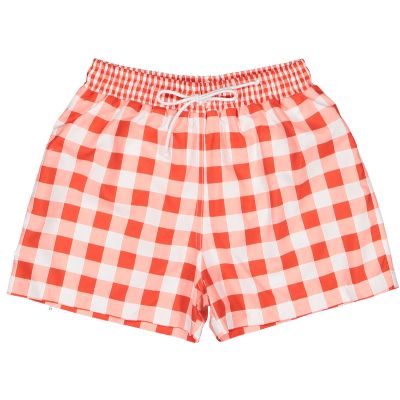 Berries and Bees Gingham Trunks