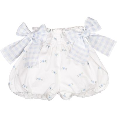 Blue Blossoms Bubbly Shorts