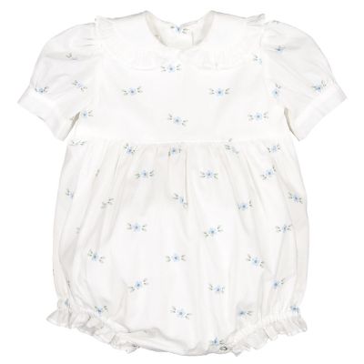 Blue Blossoms Romper