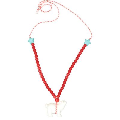Bear Blue Star Necklace