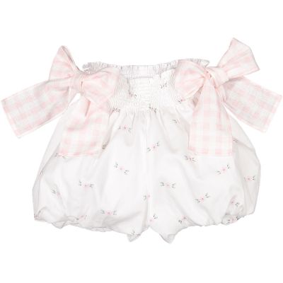 Pink Blossoms Bubbly Shorts