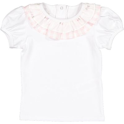 Pink Blossoms Girl Polo