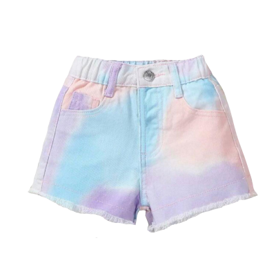 Maryland Denim Tie Dye Violet Shorts