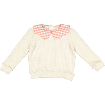 Rosy Gingham Jumper