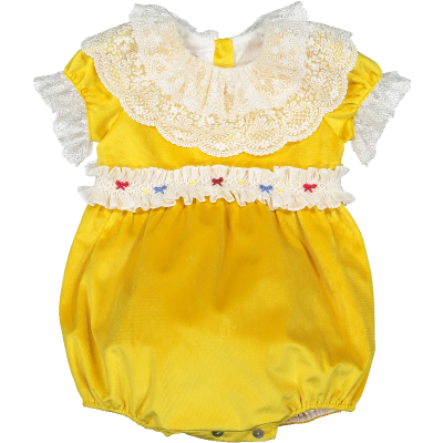 Royal Velvet Romper