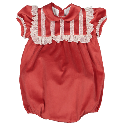 Red Velvet Romper