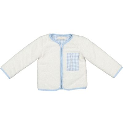 Blue Gingham Fleece