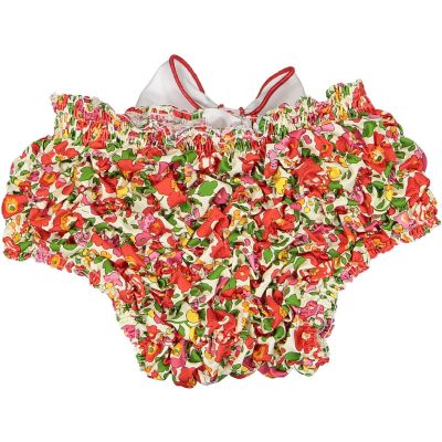 Red Liberty Swim Bottom