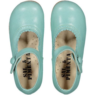 Water Green Mary Janes