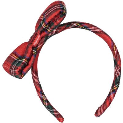Scottish Red Tartan Headband