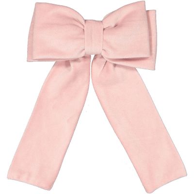 Blush Velvet Hair Clip