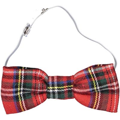 Scottish Red Tartan Papillon
