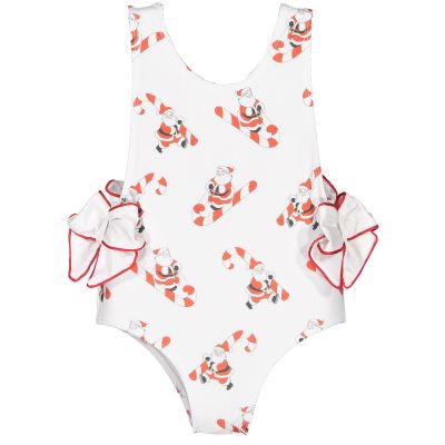 Candy Cane Sleigh Swimsuit