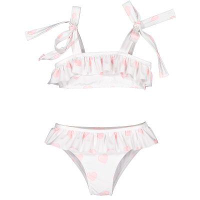 Hearts Pink Bikini