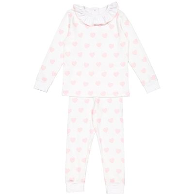 Hearts Pink Girl Pajama