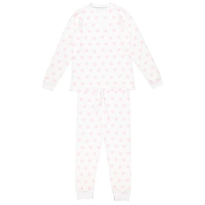 Hearts Pink Ladies Pajama