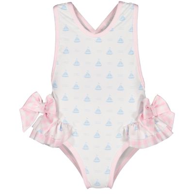 Blue Sailboats Swimsuit
