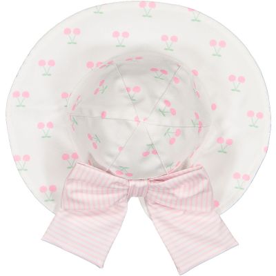 Pink Cherries Lycra Sunny Hat