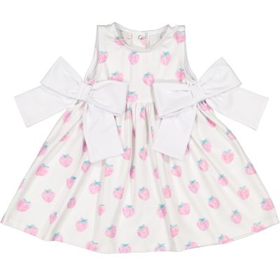Classic Strawberries A-Line Dress