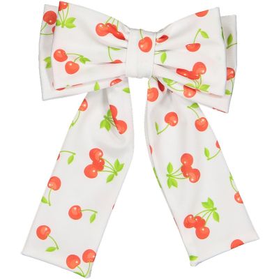 Classic Cherries Lycra Big Hair Clip
