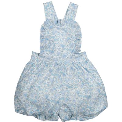  Blue Ditsy Floral Shortall
