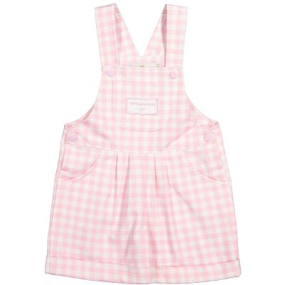  Gingham Pink Overall
