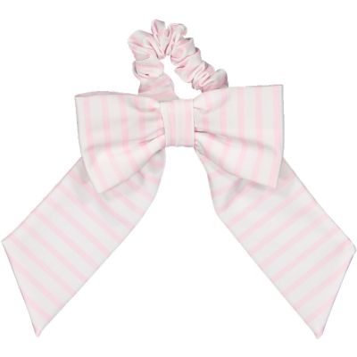  Stripes Pink Lycra Scrunchie