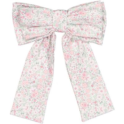  Pink Ditsy Floral Lycra Big Hair Clip