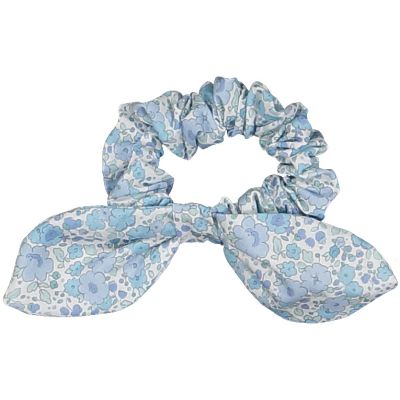 Maryland Blue Ditsy Floral Scrunchie