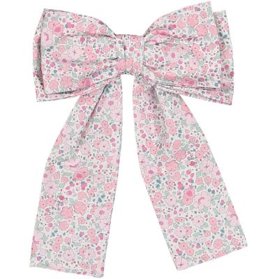  Pink Ditsy Floral Big Hair Clip