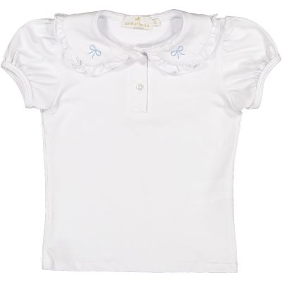  Blue Seersucker Girl Polo