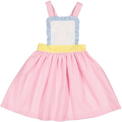  Gingham Mix Multicolor Dress
