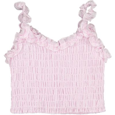 Maryland Pink Seersucker Top