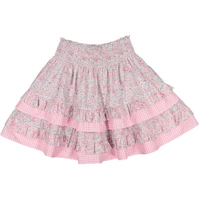 Maryland Pink Ditsy Floral Skirt