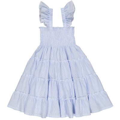  Maryland Blue Seersucker Dress