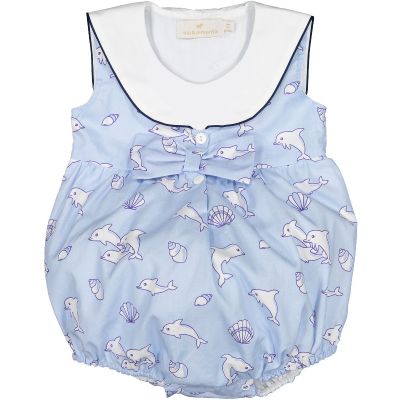 Dolphins and Shells Romper