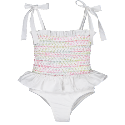 Multicolor Smock Swimsuit