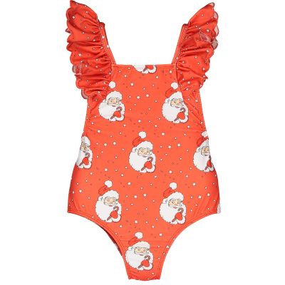 Red Santa Glows Swimsuit