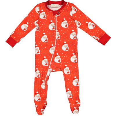 Red Santa Glows Baby Boy Pajama