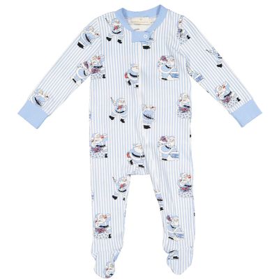 Santa Blues Baby Boy Pajama