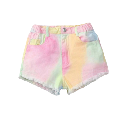 Maryland Denim Tie Dye Pink Shorts