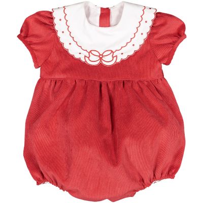 Christmas Eve Bow Romper
