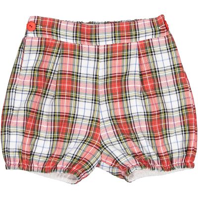 Celebration Tartan Baby Boy Shorts