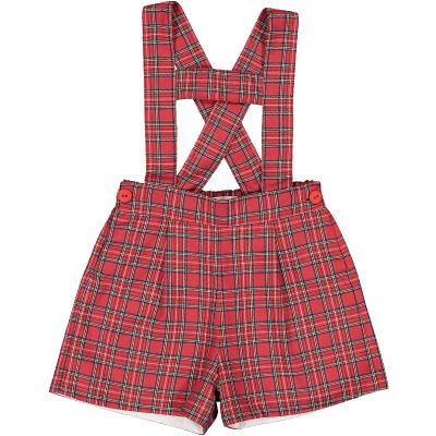 Scottish Tartan Baby Boy Shorts