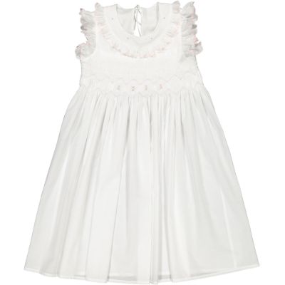 White Smocked Nightgown