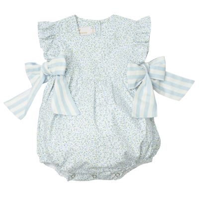 Blue Delight Alice Romper