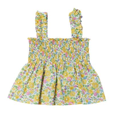 Yellow Betsy Girl Top